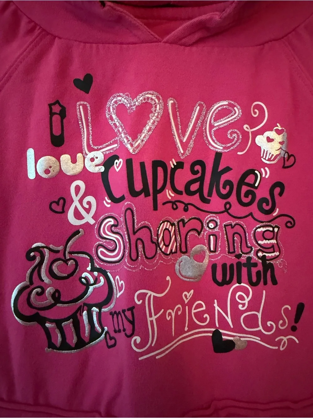 The Children’s Place Baby Girl’s “ I love Cupcakes & Sharing with Friends” Dress